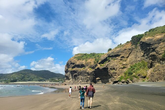 Private Auckland West Coast Tour Piha Beach and Karekare Falls - Mercer Bay Loop: views from a Māori pā site