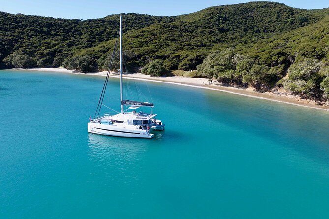 Private Luxury Sailing Catamaran Charter in the Bay of Islands - A comfortable boat for changing weather