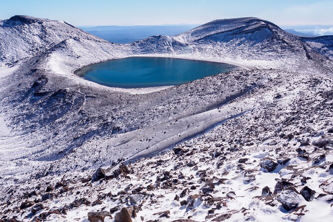 Private Tongariro Crossing Guided Walk - Winter changes the walk completely