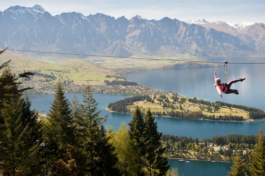 Queenstown: 2-Hour Zipline Tour with 4-Lines - Starting above Queenstown at Skyline