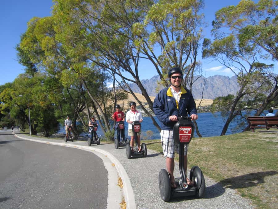 Queenstown: Guided Segway Tour - Queenstown Gardens and the peninsula route