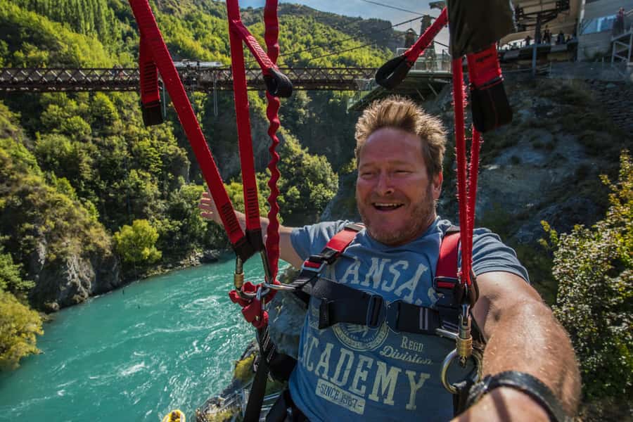 Queenstown: Kawarau Zipride! (3 Lines - Family Fun) - What happens during the three lines