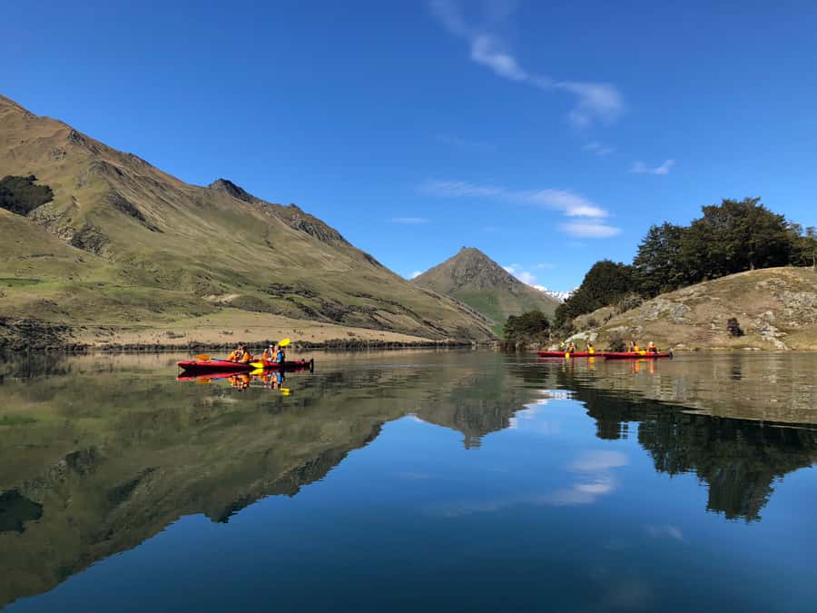 Queenstown: Kayaking or SUP Experience on Moke Lake - Tea, coffee, and a simple finish