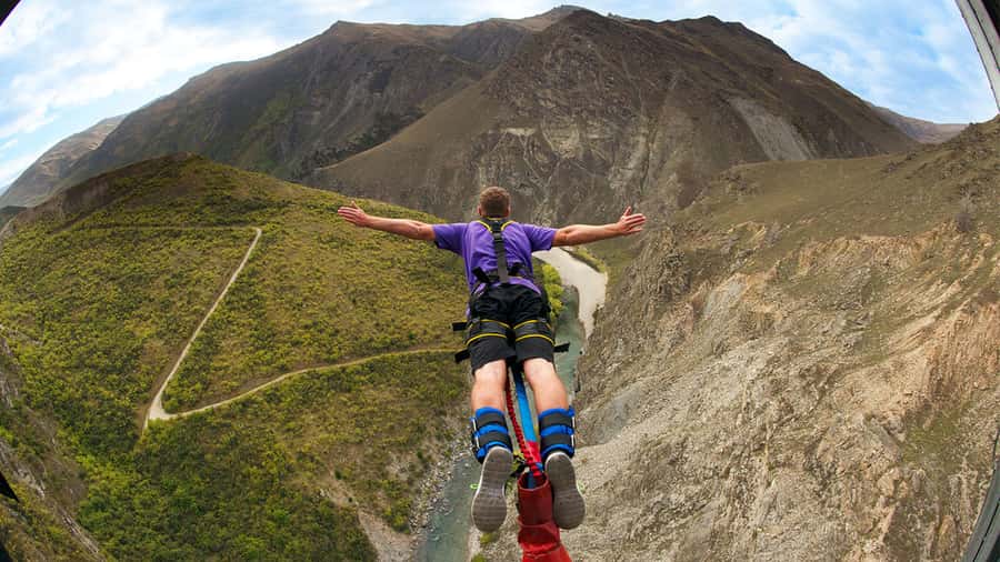 Queenstown: Nevis Bungy - Australasia's Biggest Bungy! - The See-Through Cable Car to the Bungy Pod