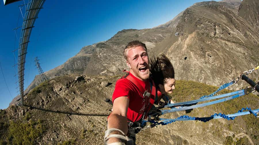 Queenstown: Nevis Canyon Swing - 70m Free-Fall! - Choosing your swing style