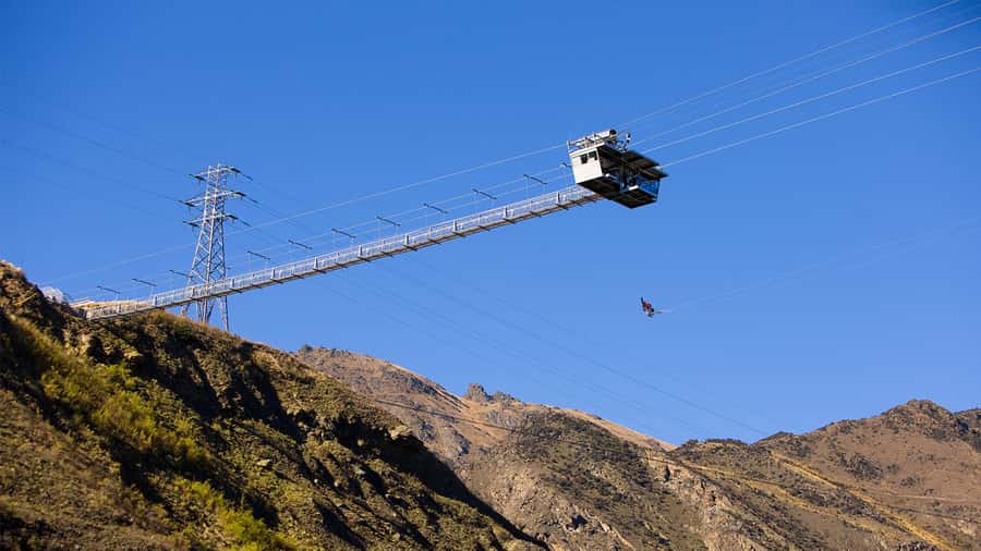 Queenstown: Nevis Catapult - World's Biggest! - The mountain road to the Nevis Playground