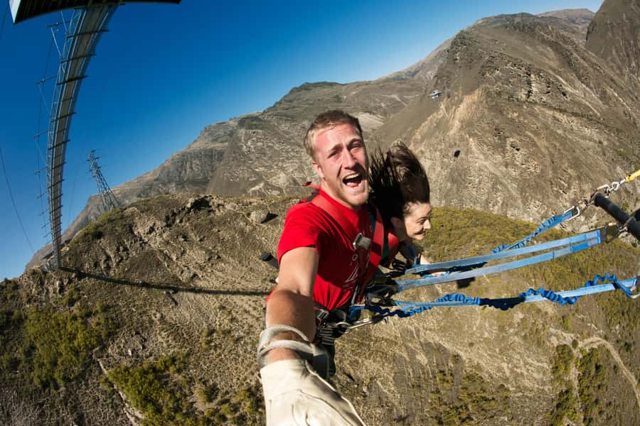 Queenstown: Nevis Thrillogy (Bungy, Swing, Catapult) - The Nevis Catapult reaches 100kph in 1.5 seconds