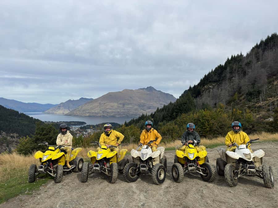 Queenstown: Quad Bike Tour - Hill climbs, forest trails and creek crossings