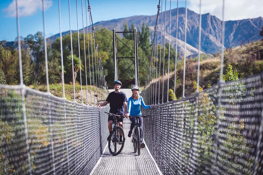 Queenstown: Self-Guided Bike Ride on the Arrow Bridges Trail - The Arrow River section: easy riding with a few bumps