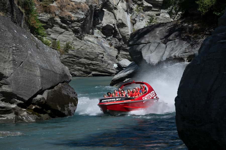 Queenstown: Shotover River Extreme Jet Boat Experience - Check-in, safety briefing, and boarding