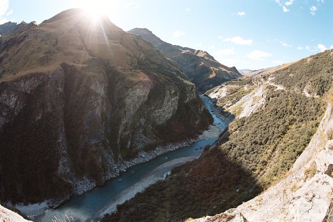 Queenstown Shotover River White Water Rafting - Practising on the upper Shotover