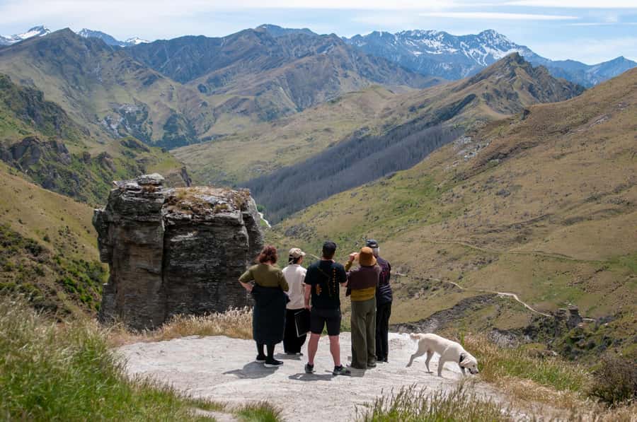 Queenstown: Skippers Canyon Goldrush Highlights Tour - Leaving Queenstown through Blow Ho Gully