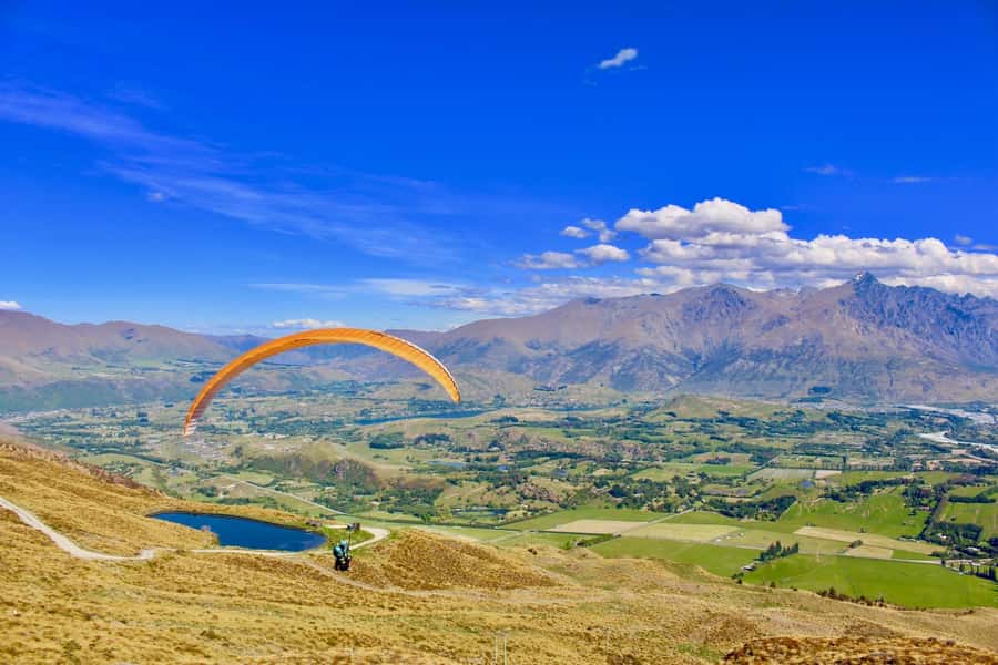 Queenstown: Tandem Paragliding Experience - From Queenstown’s Camp Street to Coronet Peak