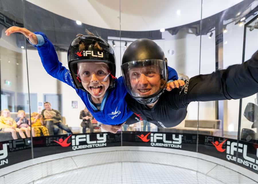 Queenstown: Ticket for 2 Indoor Skydiving Flights - Two flights, with a short pause between attempts