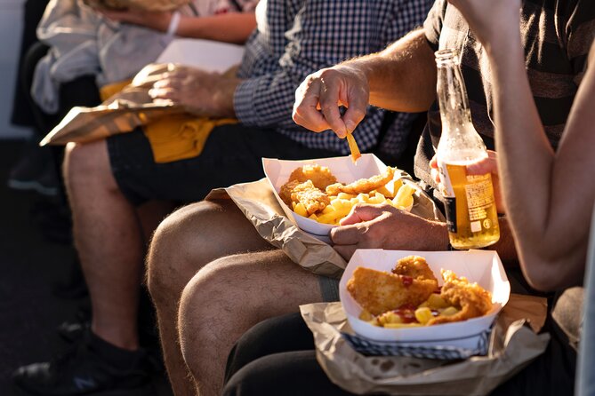 Raglan Scenic Nature Boat Cruise - Fish and chips from Raglan Fish