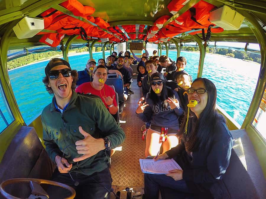 Rotorua City and Lakes Duck Tour - Starting in central Rotorua on Fenton Street