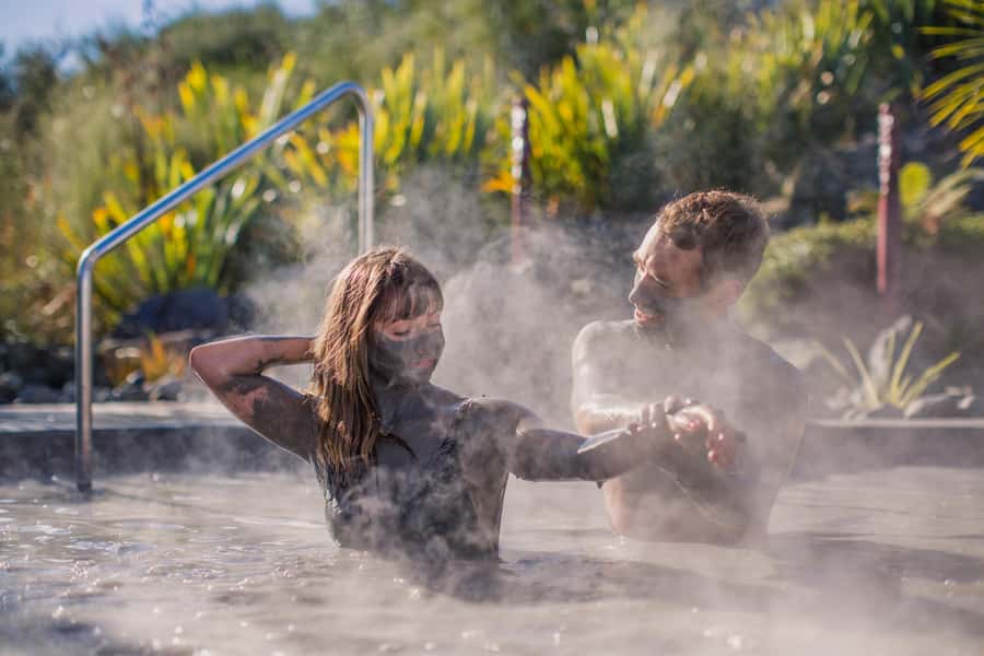 Rotorua: Hells Gate Outdoor Mud Bath & Spa Experience - The 20-minute mud bath is the centerpiece