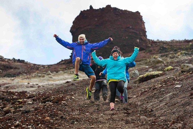 Rotorua Hiking: Mt Tarawera Guided Volcanic Crater Experience - The hike to the crater rim