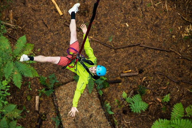 Rotorua: Redwoods Altitude High Ropes Adventure - What happens during the 650-metre loop