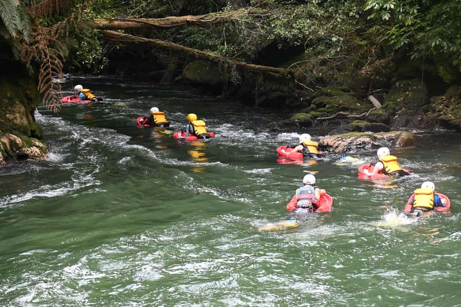 Rotorua Sledging: Kaituna White Water River Board Experience - The final photo stop and optional memories