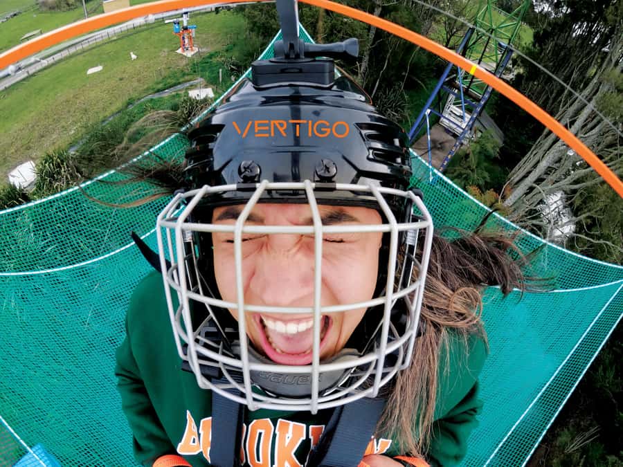Rotorua: Velocity Valley - NEW Vertigo 43m drop - A 43-Metre Drop at Velocity Valley