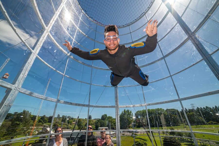 Rotorua: Velocity Valley - One Ride Pass - Freefall Xtreme: 90 seconds of outdoor flight