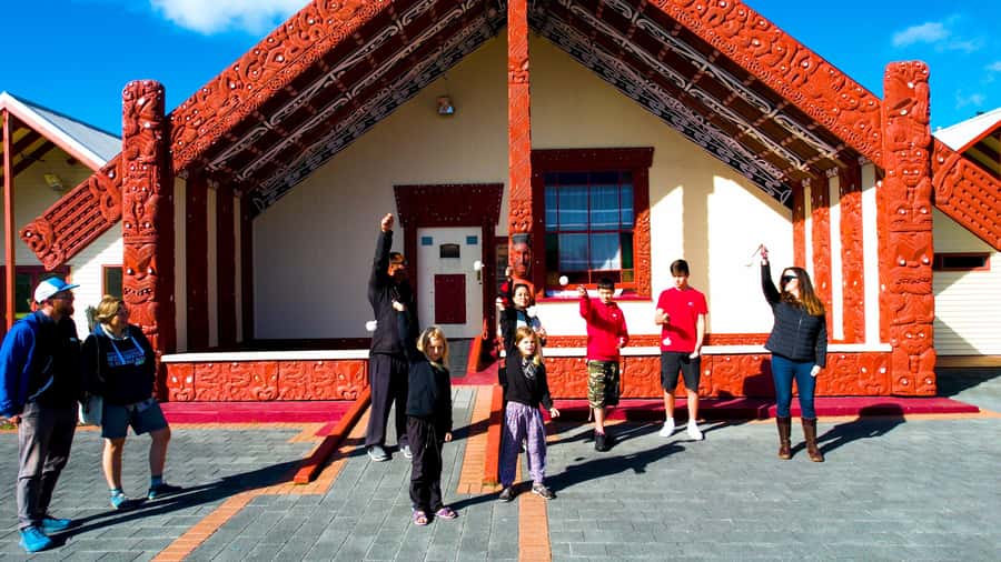 Rotorua: Whakarewarewa Village Guided Tour - Marae, memorial archway, churches, and sacred places