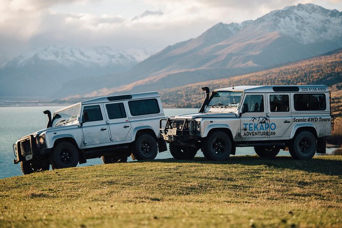 Scenic 4WD Tour Lake Tekapo Backcountry - Meeting sheep, horses, and the people of the stations
