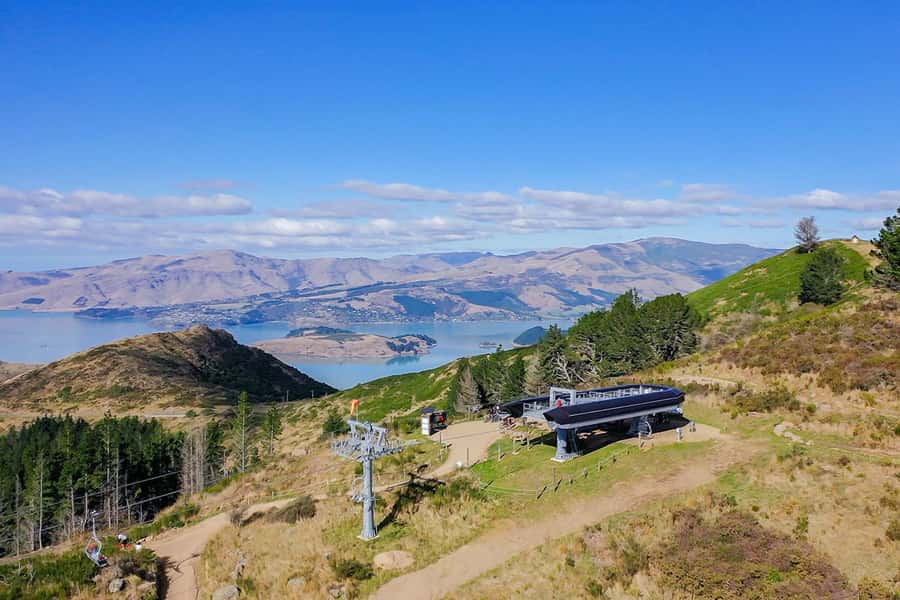 Scenic Chairlift Ride at Christchurch Adventure Park - Reaching the Summit and Choosing Your Own Pace