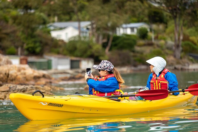 Sea Kayaking Christchurch, Lyttelton Harbour & Quail Island - Getting comfortable in the kayak