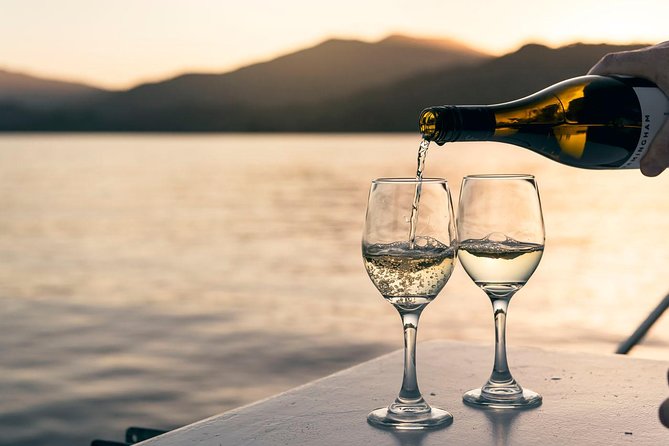 Seafood Odyssea Marlborough Sounds Cruise from Picton - Buying a glass of Marlborough wine
