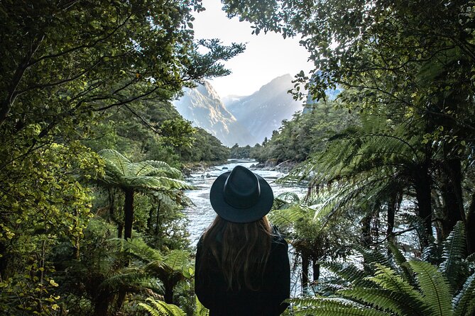 Self-Guided Milford Track Day Walk - Milford Sound - Giant Gate Falls is the payoff
