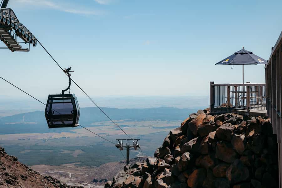 Sky Waka Gondola Ride & Peak Adventures: Entry Ticket - Walking across volcanic ground