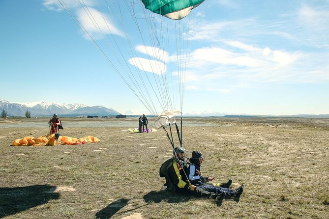 Skydive Mt. Cook - 45+ Seconds of Freefall from 13,000ft - The view toward Aoraki/Mt Cook National Park