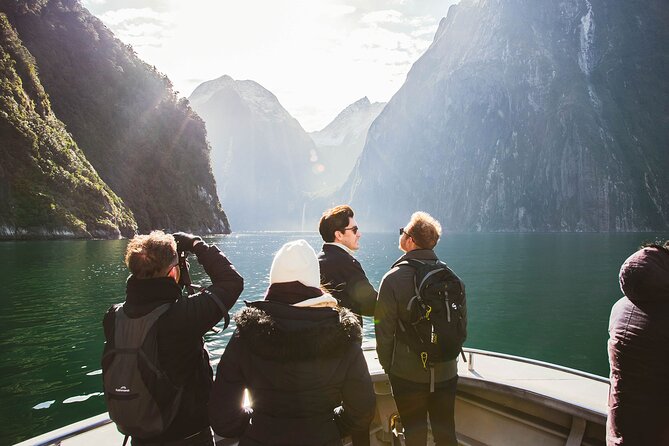 Small Group, Award Winning Milford Sound Day Experience & Cruise - Queenstown pickup and the premium Mercedes van