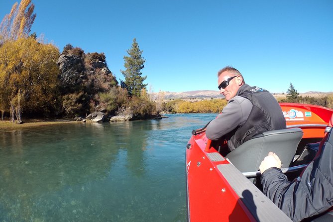 Small Group Jet Boat Adventure on the Clutha River from Wanaka - Pat’s stories about gold and the Clutha