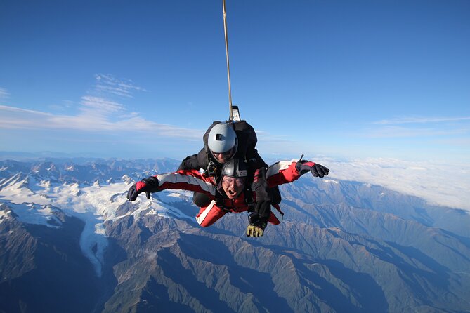 Tandem Skydive 13,000ft from Franz Josef - A 13,000-foot view of the West Coast