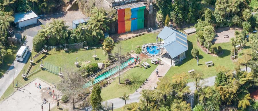 Tauranga: Waimarino Adventure Park Supreme Pass Entry Ticket - Kayaks, paddleboards, and pedalo boats on the Wairoa River