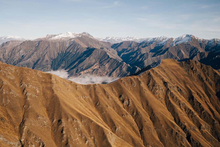 The Grand Circle 35-Minute Helicopter Tour & Alpine Landing - Shotover River canyons and Coronet Peak from above