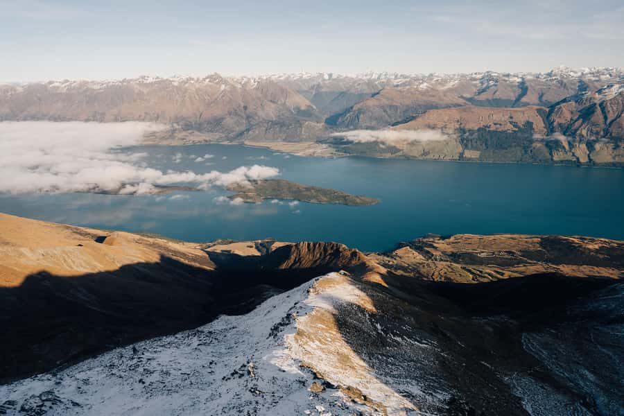 The Grand Circle 35-Minute Helicopter Tour & Alpine Landing - Lake Wakatipu and the scale of the basin