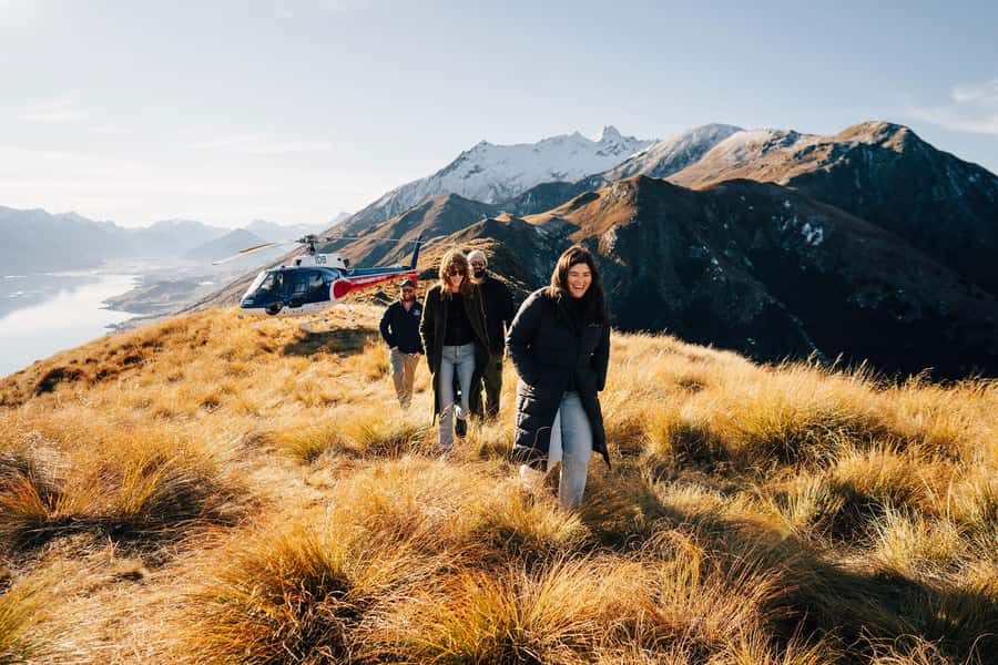 The Grand Circle 35-Minute Helicopter Tour & Alpine Landing - The return flight and final views
