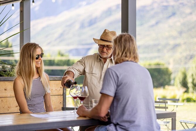 The Original Queenstown Wine Trail Tour – Celebrating 33+ Years! - From Queenstown to Gibbston Valley at noon