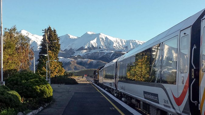 TranzAlpine Train Journey from Greymouth to Christchurch - Arthur’s Pass and the Southern Alps