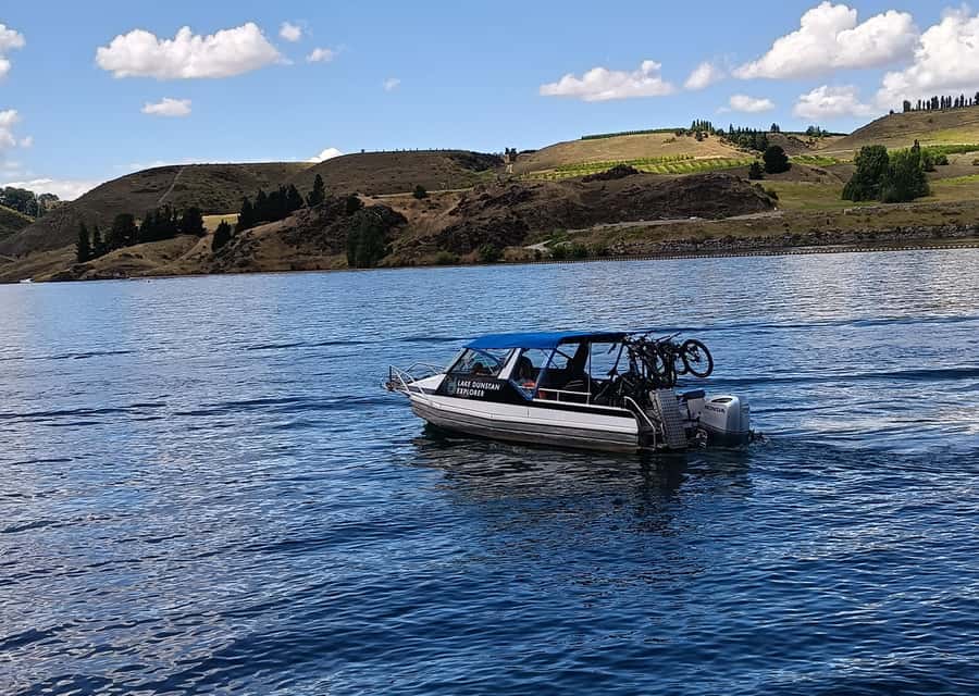 Ultimate Lake Dunstan Bike Hire, Shuttles And Boat Return - What $173 includes, and where the value lies