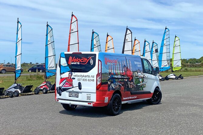Uniquely Kiwi Landsailing Adventure - What happens when you arrive
