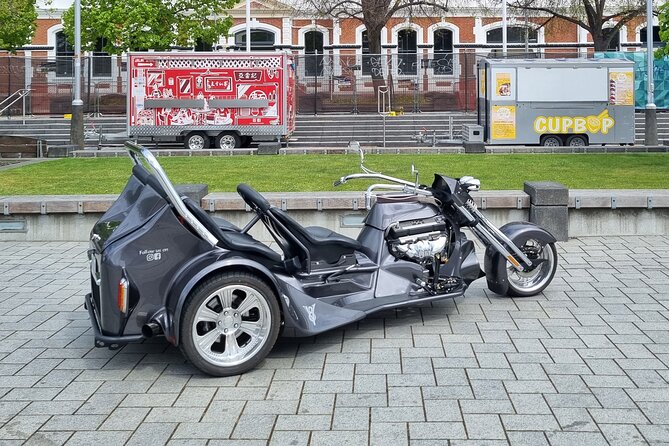 V8 Trike Private Tour of Christchurch - Hagley Park gives the ride breathing room