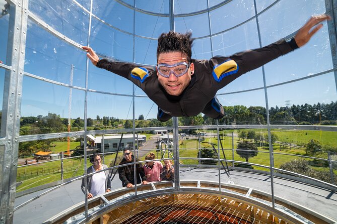 Velocity Valley Rotorua - Freefall Xtreme lets you float above a column of air