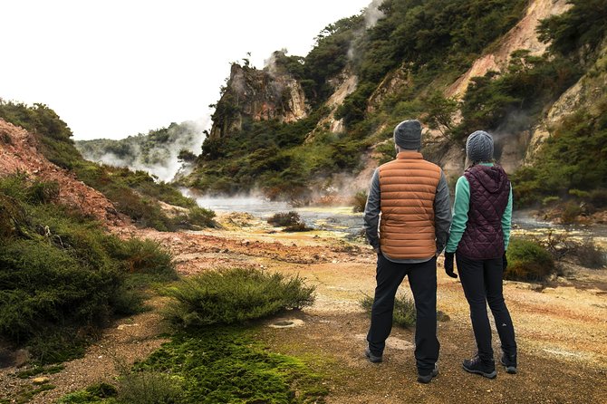 Volcanic Valley Self Guided Walking and Hiking at Waimangu - Frying Pan Lake and the Valley’s Active Waters