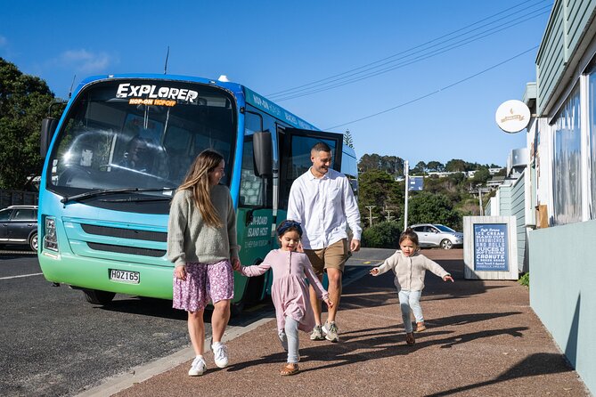 Waiheke Island Hop-On Hop-Off Explorer Bus - Why the ferry and bus combination works