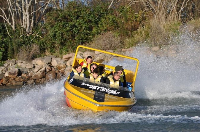 Waimakariri River Jet Boating from Christchurch - Scenery beyond the speed
